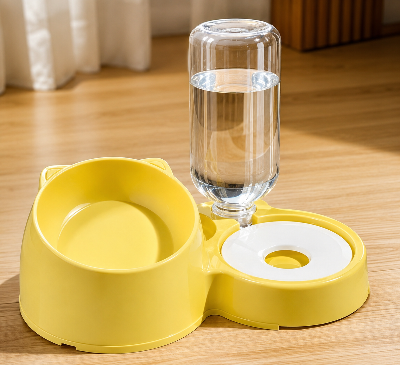 Pet bowl water food Integrated automatic drinking Neck protection
