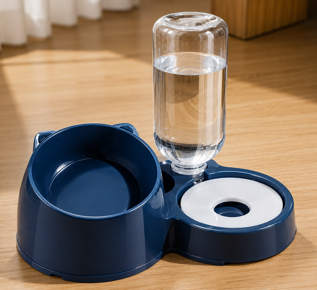 Pet bowl water food Integrated automatic drinking Neck protection