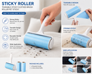 Sticker Roller Tearable Sticky Clothes Brush Roller Pet Sticky