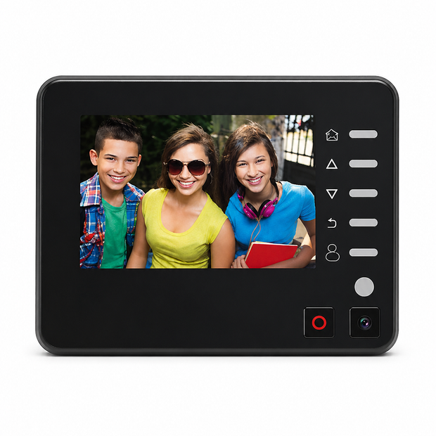 Smart digital doorbell viewer